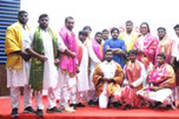 Pawan Kalyan felicitates wrestlers Photos